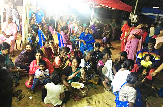 Embracing the World donates 1600 USD per family towards Cyclone Relief Efforts Cyclone Okhi Relieff Efforts