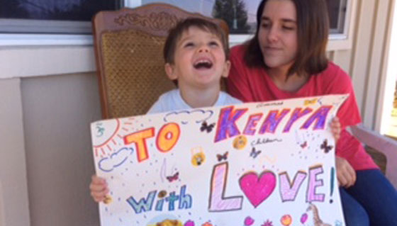 Noel and Nicholas continue to joyfully serve children in Kenya! Helping Children in Kenya