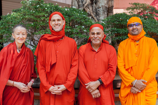 Amma's Monastic Disciples serving North America and the World!