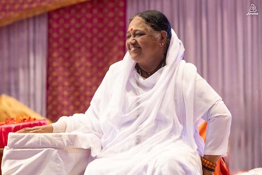 It is what we give, not what we take, that determines the value of our life. - Amma