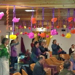 group in the temple