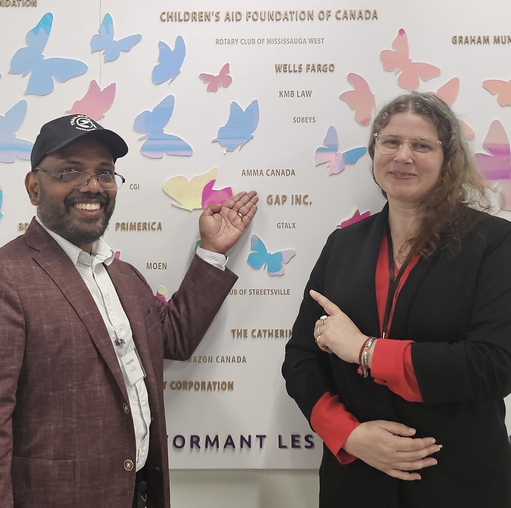 Nandini Melody & Mr Prasad Nair, Peel CAS Service Director